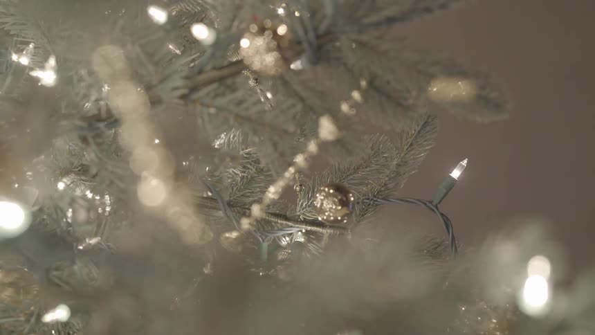 Christmas decorations on a tree