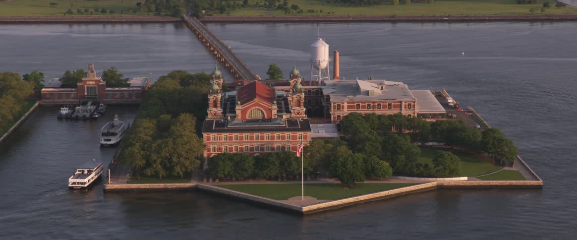 A building on the water