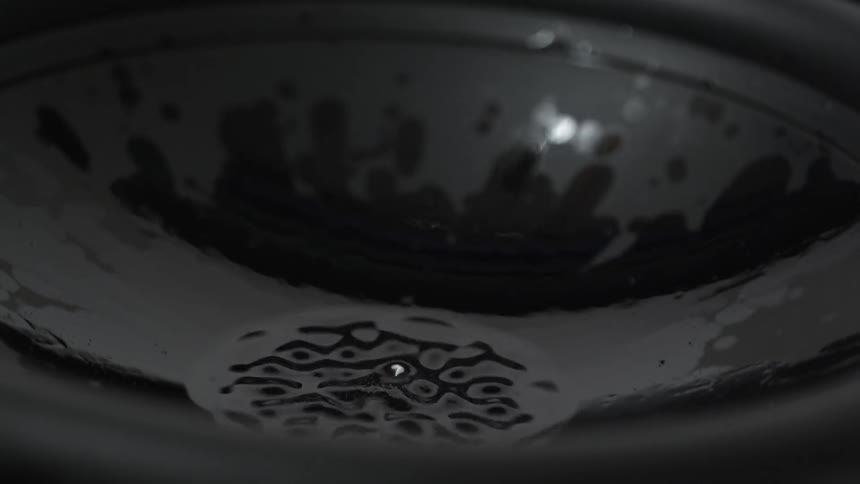 A speaker playing