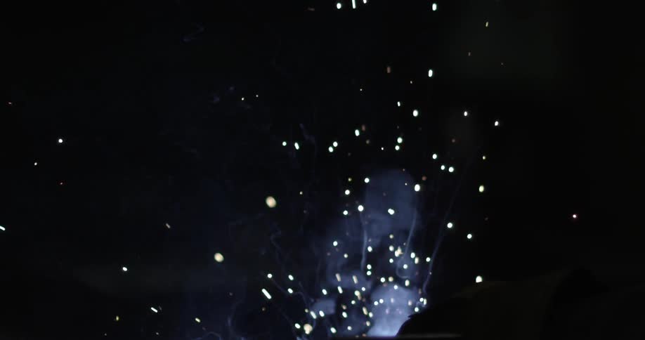 Fireworks exploding in the night sky