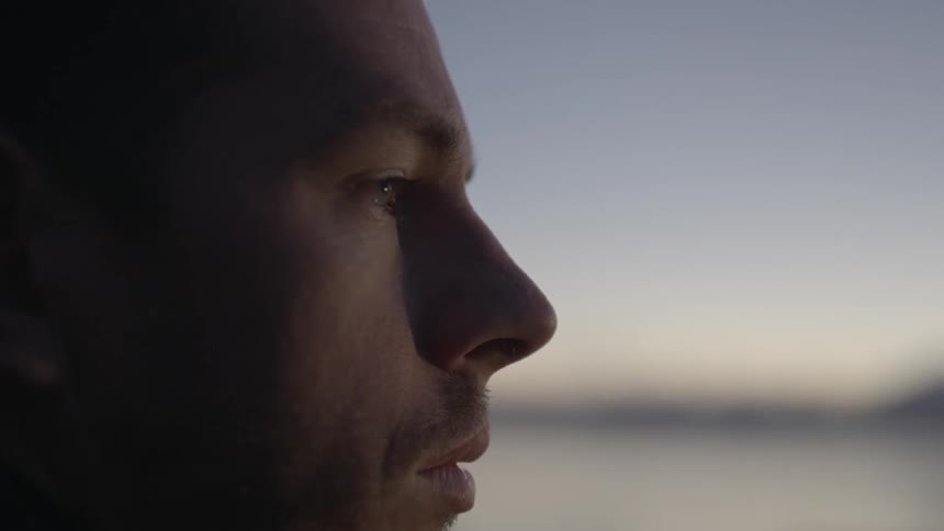 A man gazing into the distance