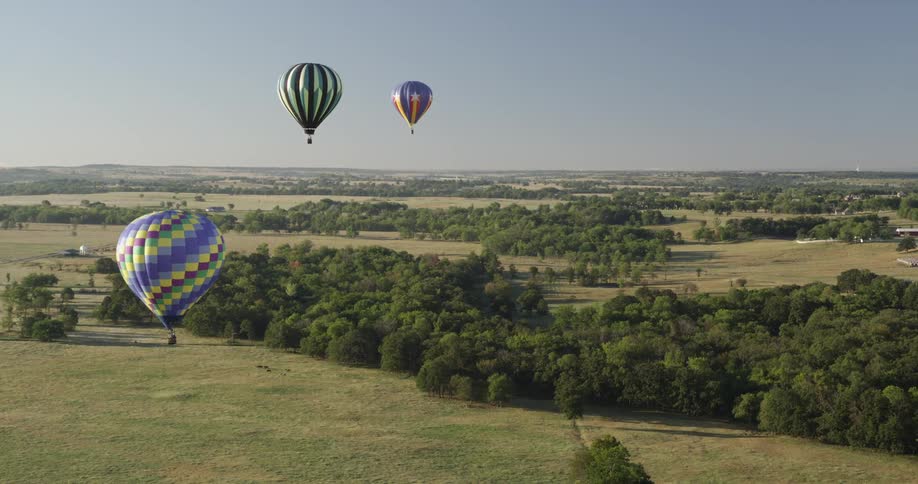 Hot air balloons