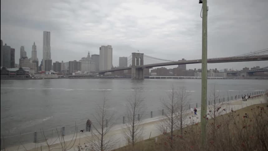 A skyline on a cloudy day