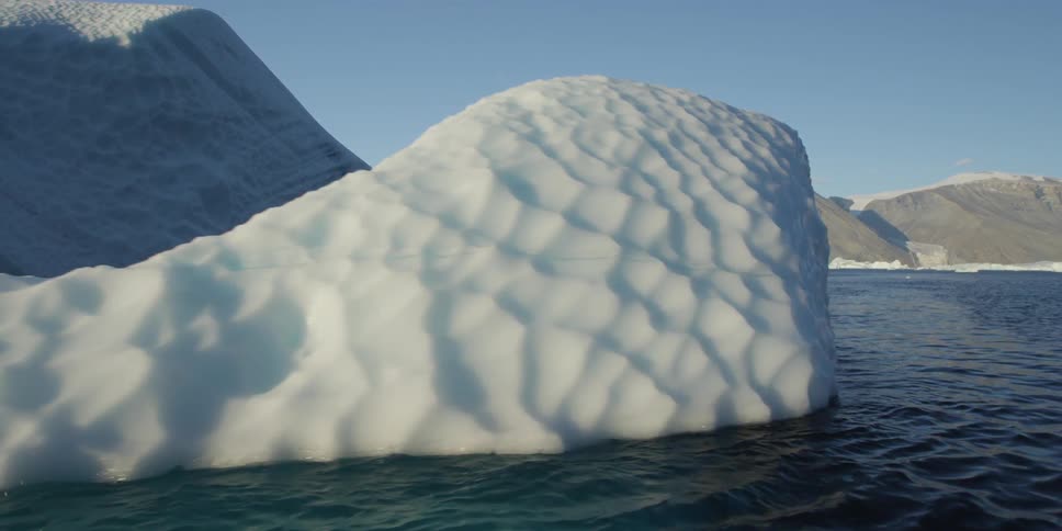 A large iceberg