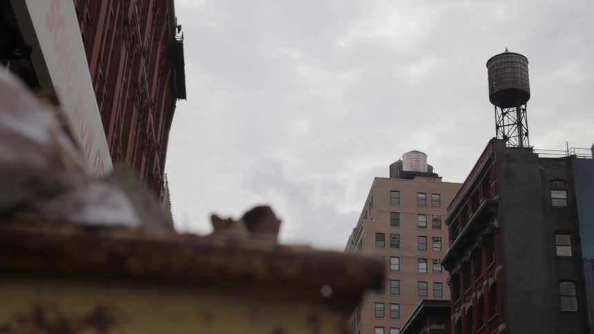 A cloudy day in the city