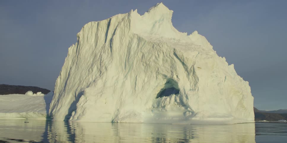 A large iceberg