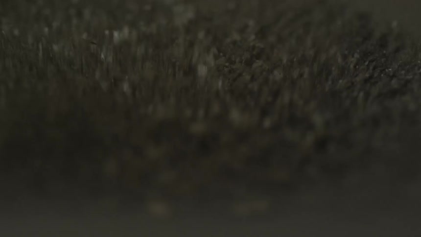 Soil vibrates