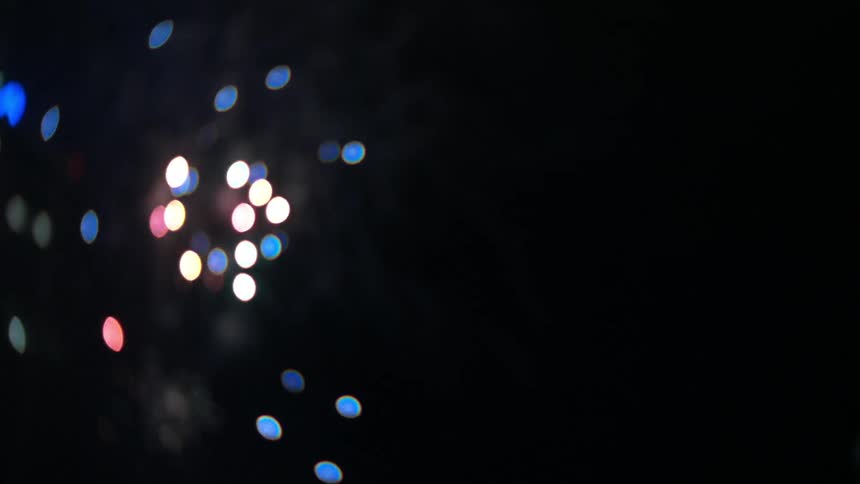 Fireworks exploding in the sky