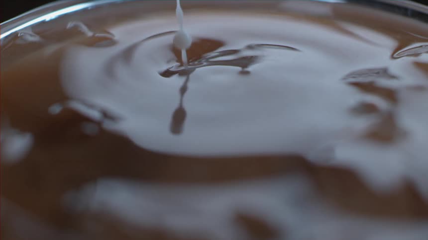 Pouring liquid in a container