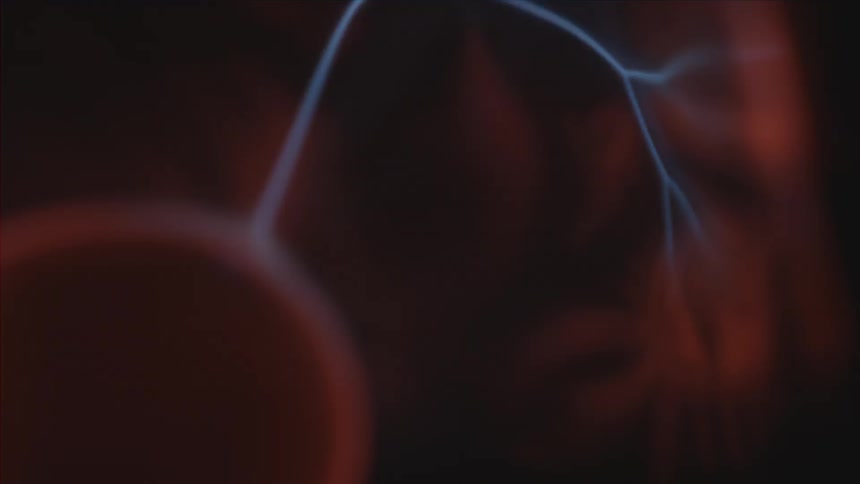 Electricity shooting outwards