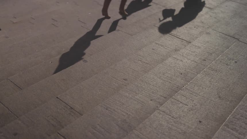 Shadows on the ground