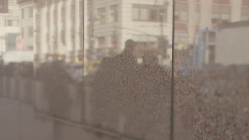 Reflections off of a building