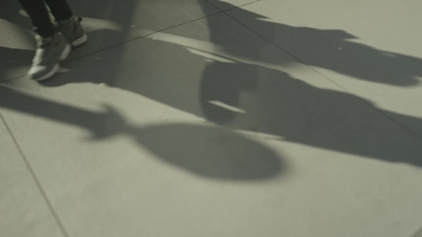 Shadows on the ground