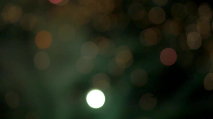 Fireworks light up the night sky