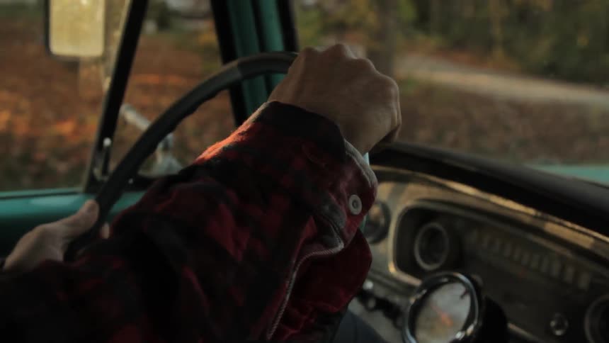 A person driving