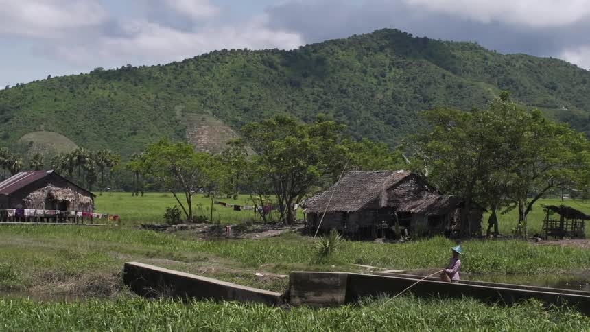 A small farming village
