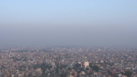 Aerial view of a city