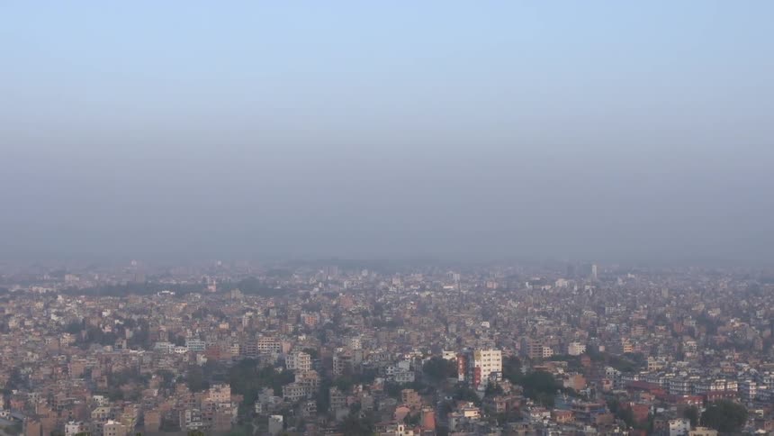 Aerial view of a city