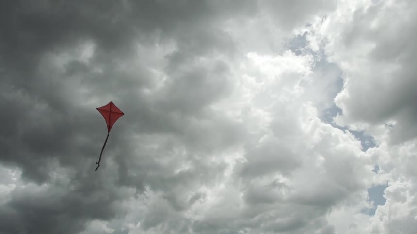 A kite flying in the sky