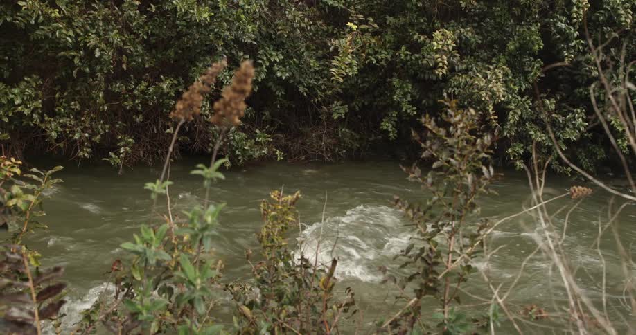 A fast flowing river