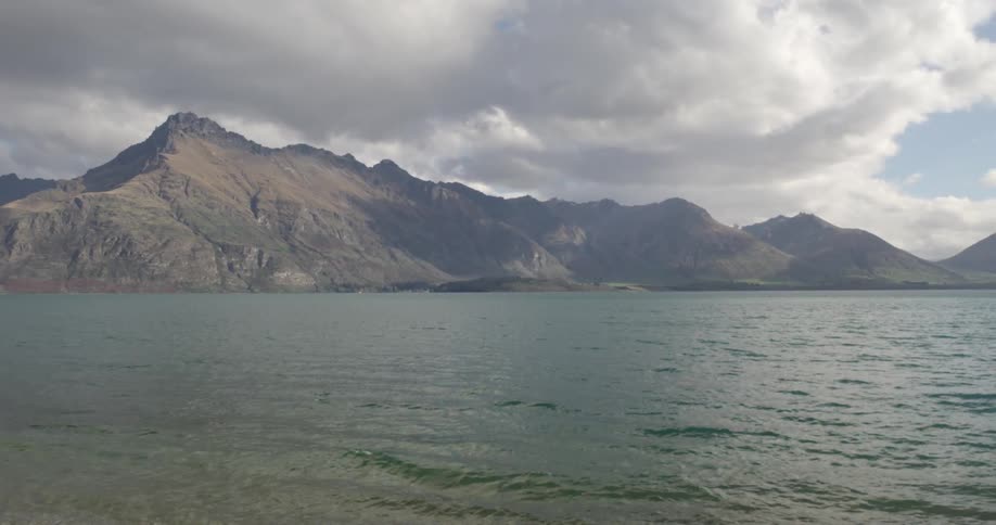 A mountain side lake