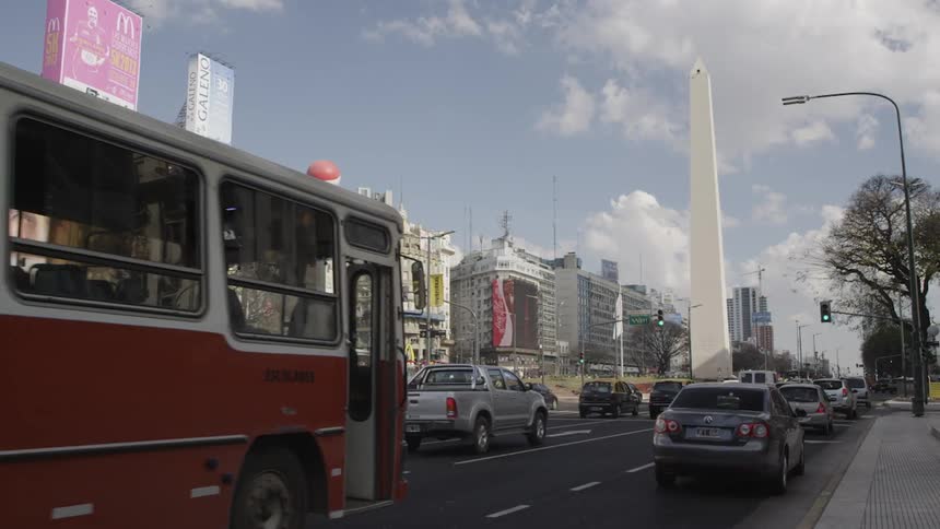 Busy traffic in the city