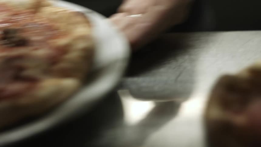 Toppings on a pizza