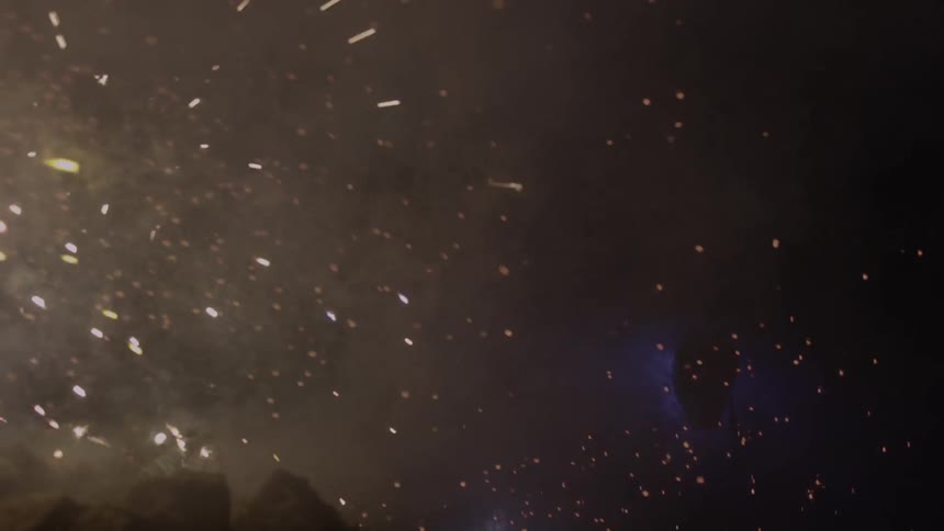 Sparks in the dark