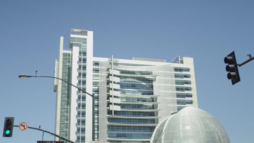 Large hotel viewed from the street