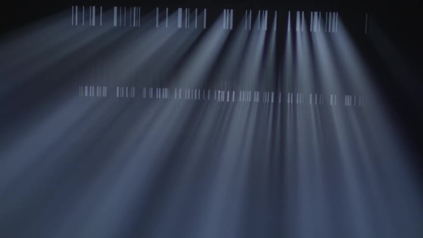 The light flickers
